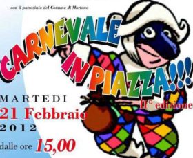 Martano: carnevale in piazza!