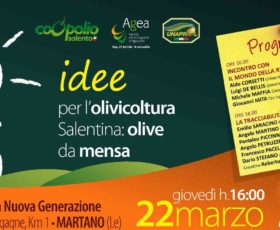 Martano: proposte nuove per una olivicoltura del Salento