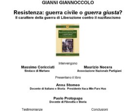 Martano: domani si presenta il libro del partigiano Gianni Giannoccolo