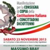 Melpignano: il Ministro Bray e il Sindaco Stomeo donano la Costituzione ai neomaggiorenni
