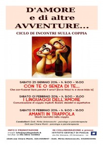 D’ Amore e d’altre avventure- Workshop sui rapporti di coppia