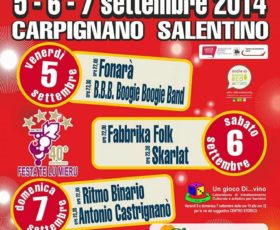 Carpignano Salentino e la Festa te lu mieru: una storia lunga 40 anni
