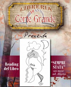 LIBRERIA CORTE GRANDE presenta “Sempre Stata- un mese ad Aliano” 