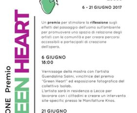 Premio “Green Heart” Residenza artistica e Mostra