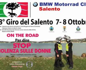 Giro del Salento in moto per dire no alla violenza sulle donne